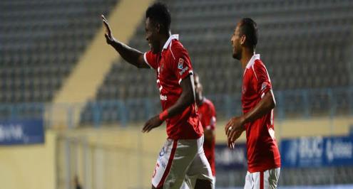 إيفونا ينشر فيديو له خلال متابعته مباراة الأهلي والترجي